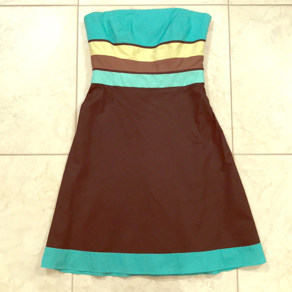 Ann Taylor Loft strapless dress